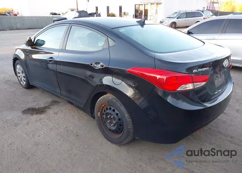 2012 Hyundai Elantra Gls from USA, damaged, VIN 5NPDH4AE7CH098866